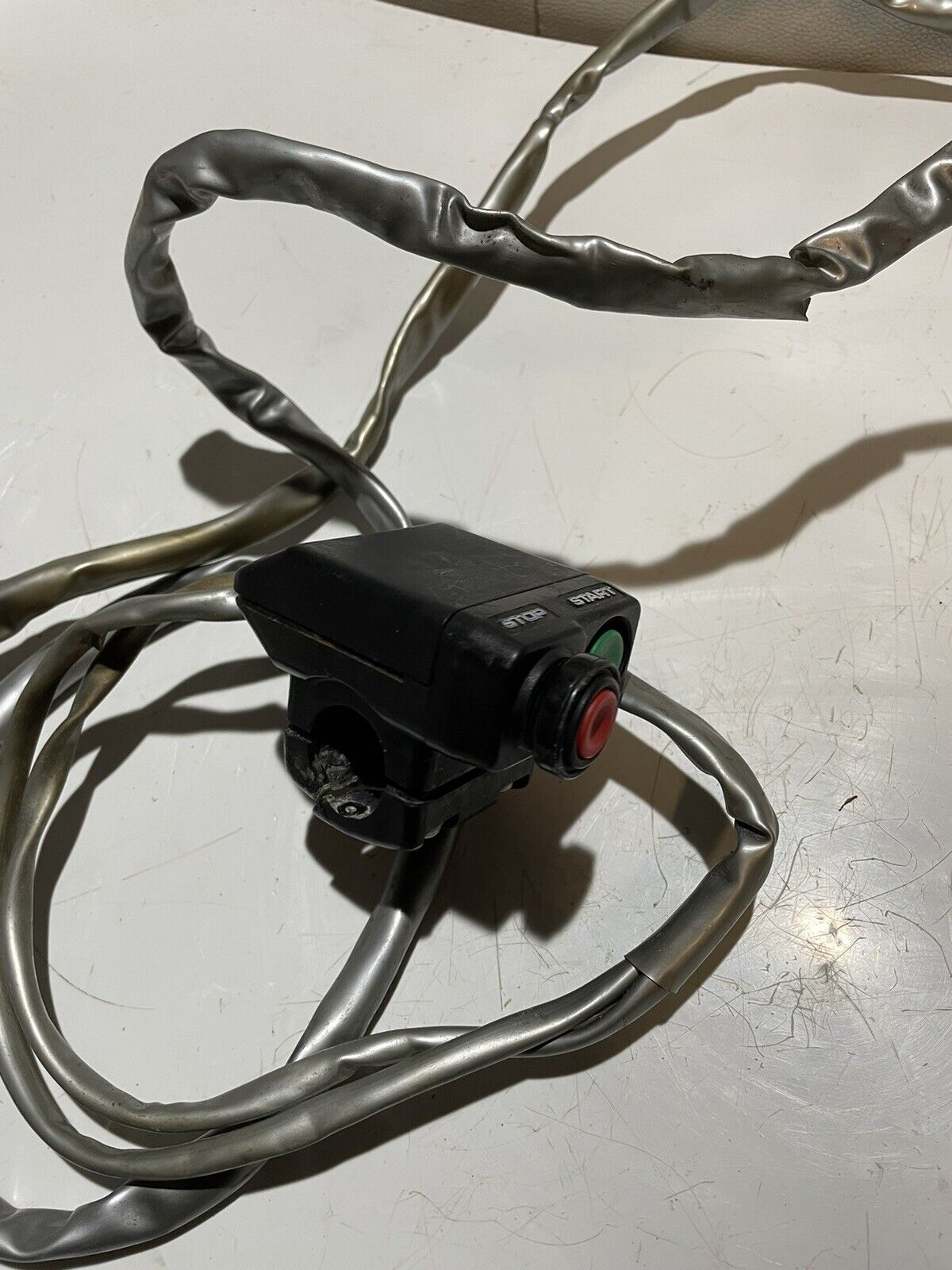 kawasaki jetski start stop switch with lanyard attachment killcord