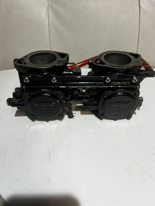 Twin 40mm Keihin Carbs For Kawasaki Jetski