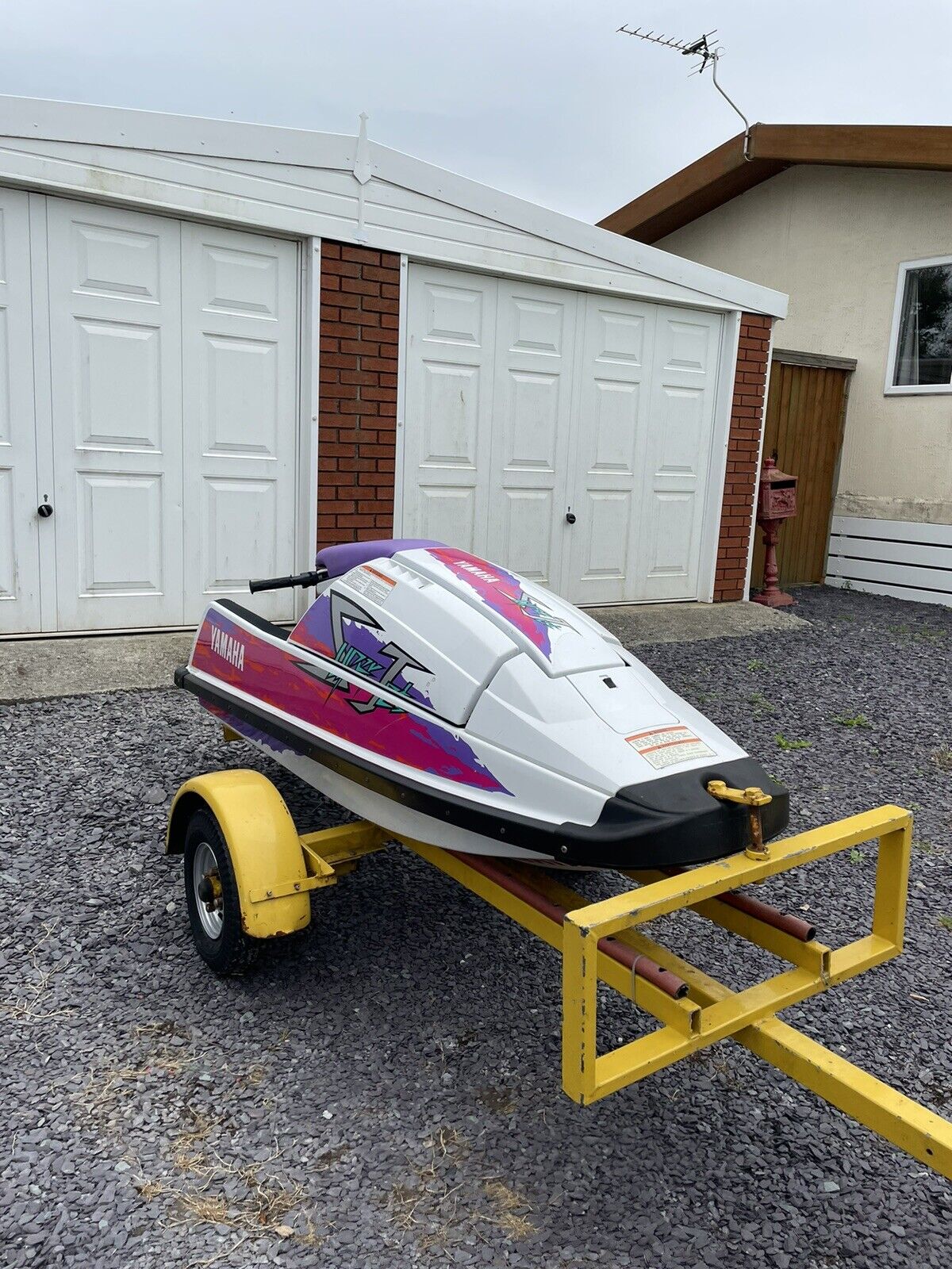 Single Stand Up Jet Ski Motorbike Trailer