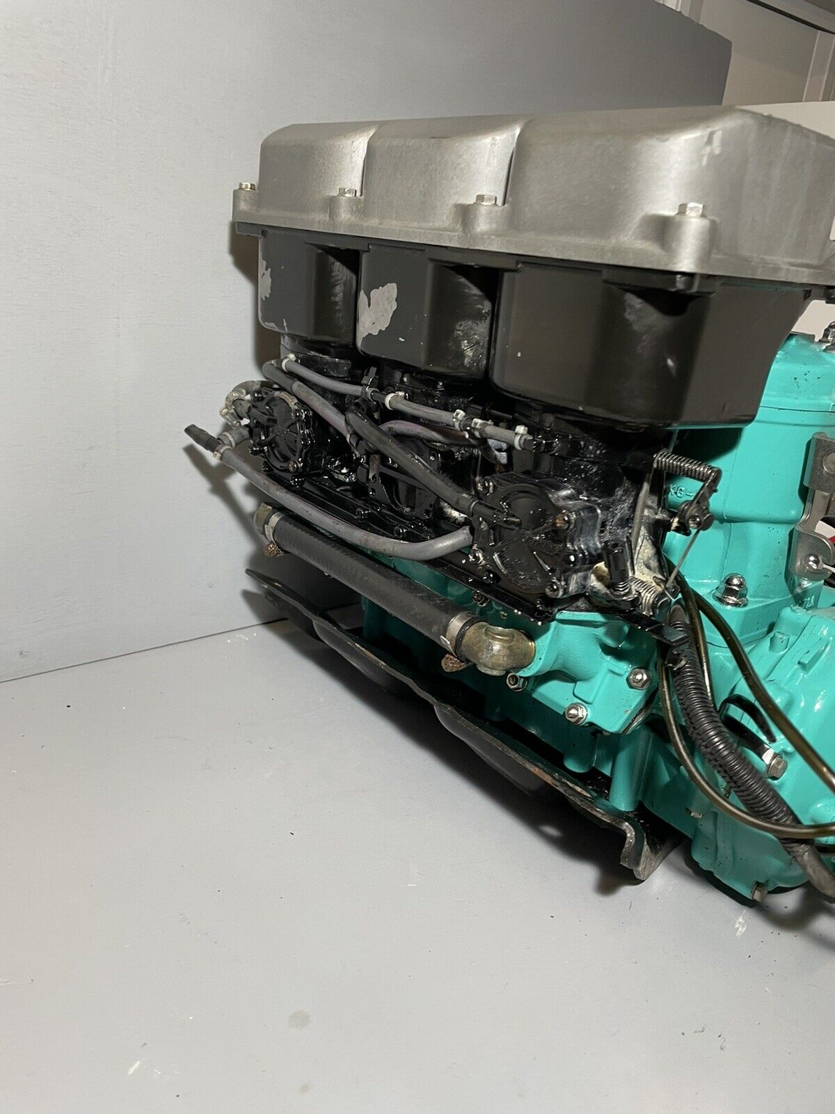 Kawasaki 1100cc Jet Ski Engine Two Stroke Teal Green Zxi STX 1100 Ultra 150