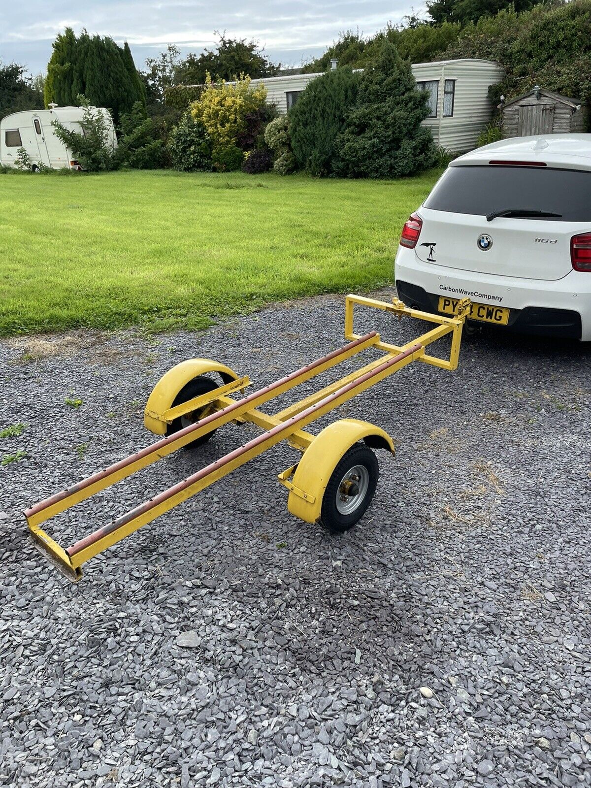 Single Stand Up Jet Ski Motorbike Trailer