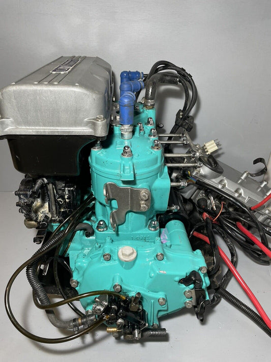 Kawasaki 1100cc Jet Ski Engine Two Stroke Teal Green Zxi STX 1100 Ultra 150